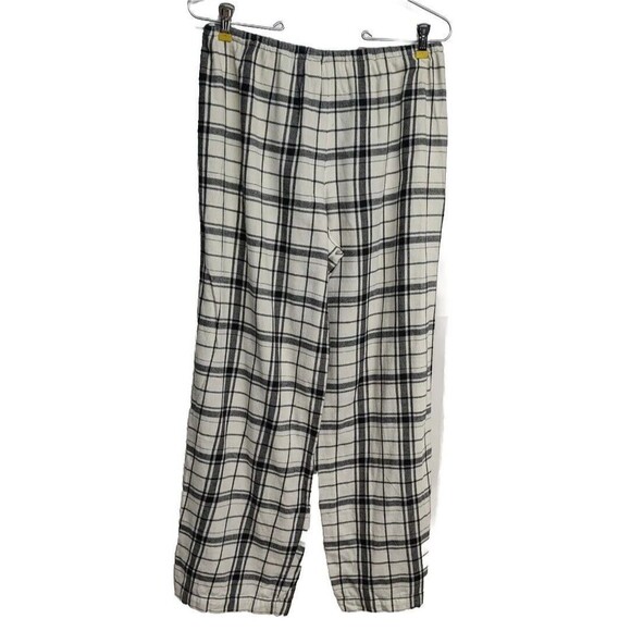 Victoria's Secret PJ Pants Small Sleepwear Loungewear Flannel Plaid Drawstring S - Picture 2 of 6